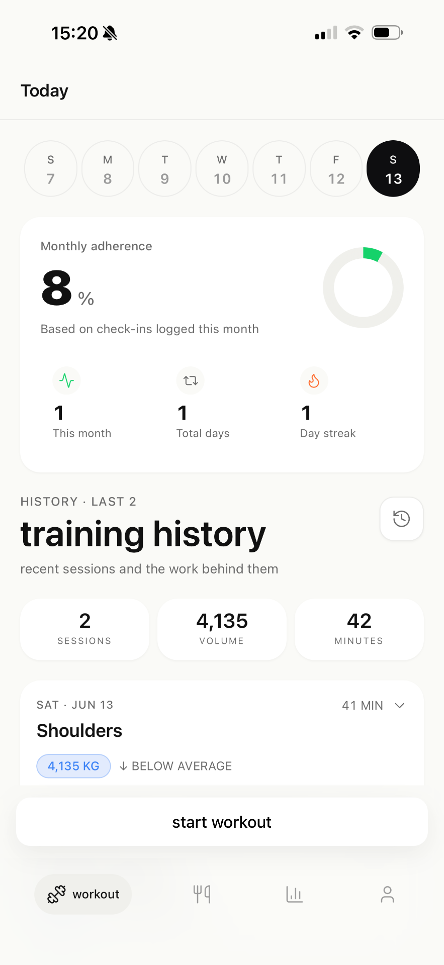 MazenFit — a real coach's app